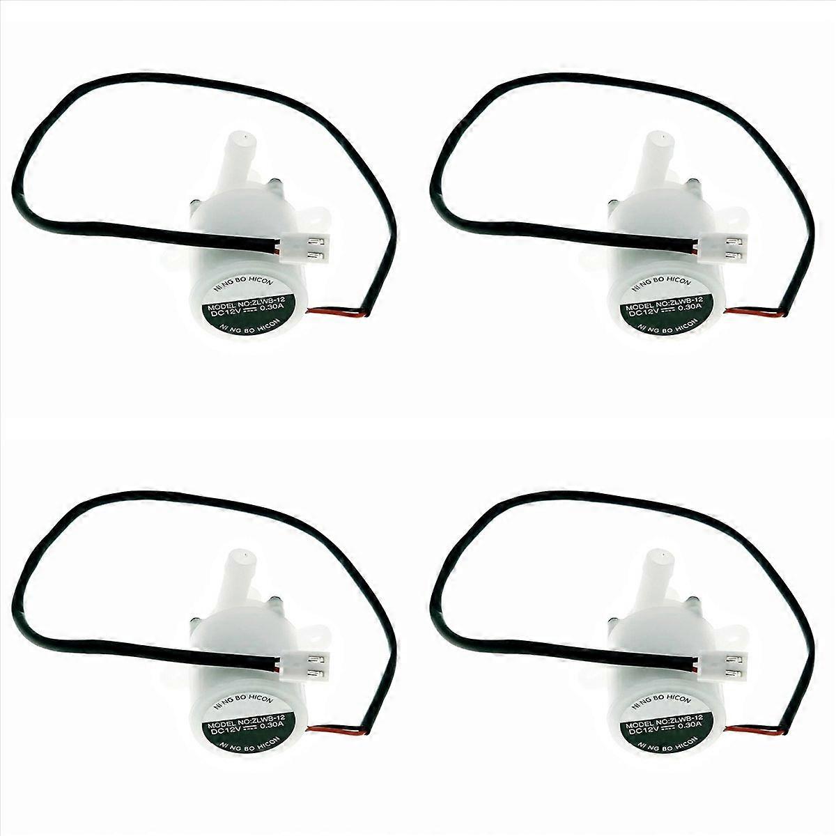 4X ZLWB-12 HZB-12A/25BF Household Small Ice Maker Water Pump for HZB-50/HZB-80/HZB-13F Ice Maker Mac