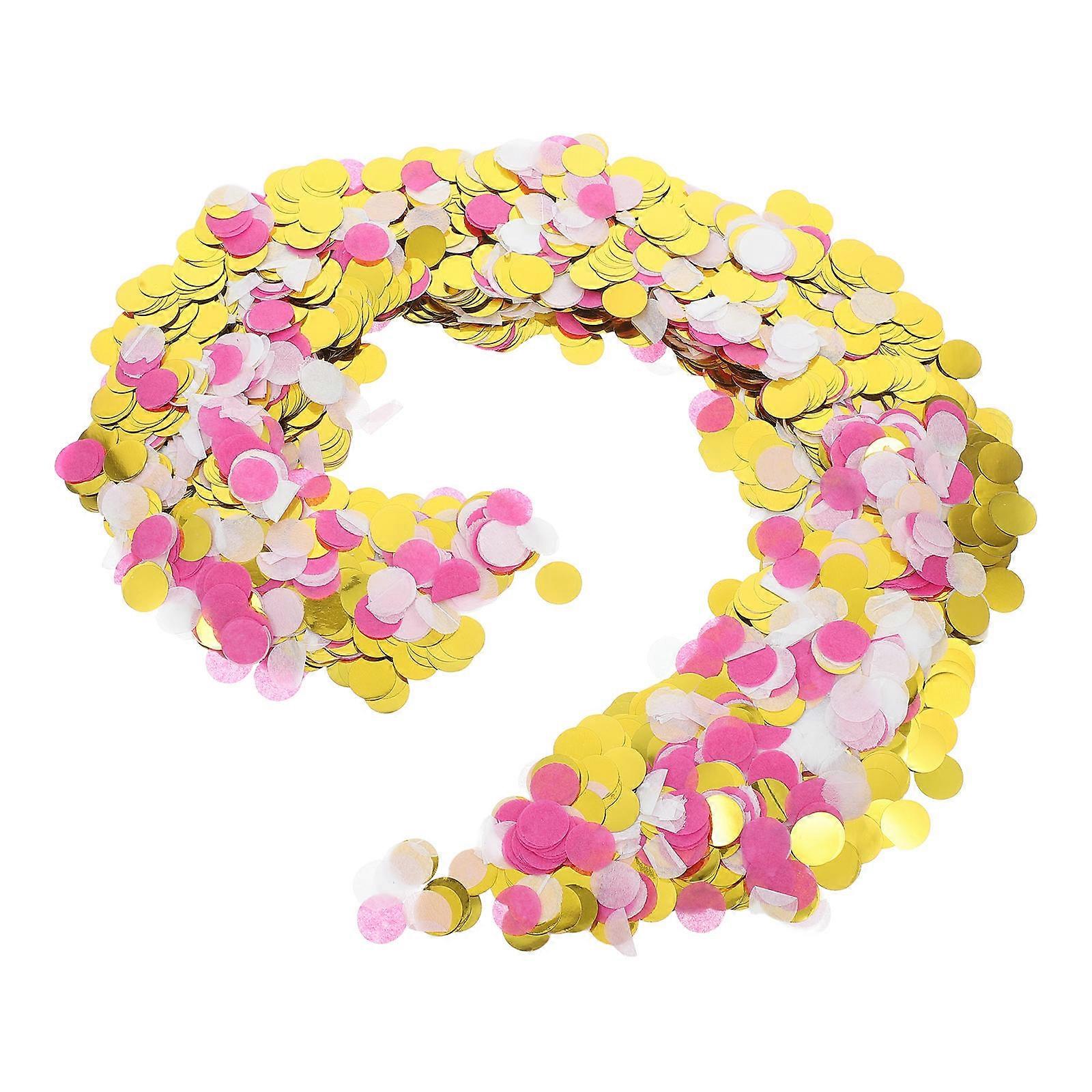 Shiny Round Paper Confetti Balloon Filling for Decoration 1 Bag