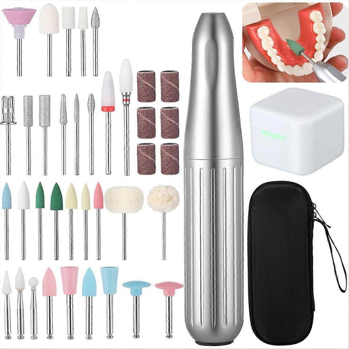 Teeth Polishing Kit USB Polishing Machine 35000 RPM for Edge Correction Smoothing After Repair Clea