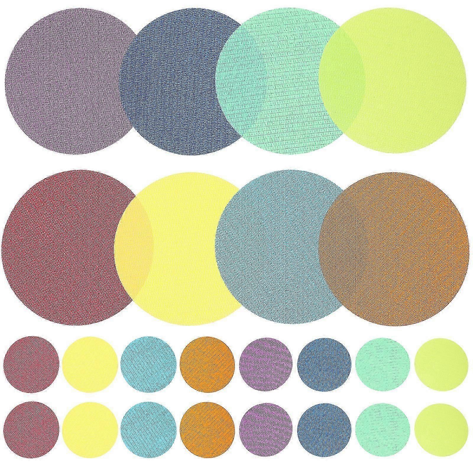 Colorful Circle Sit Dots Carpet Floor Spots Markers for Classroom