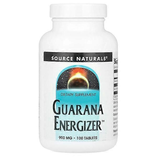 Source Naturals, Guarana EnergizerÃÂÃÂ¢ÃÂÃÂÃÂÃÂ¢, 100 Tablets