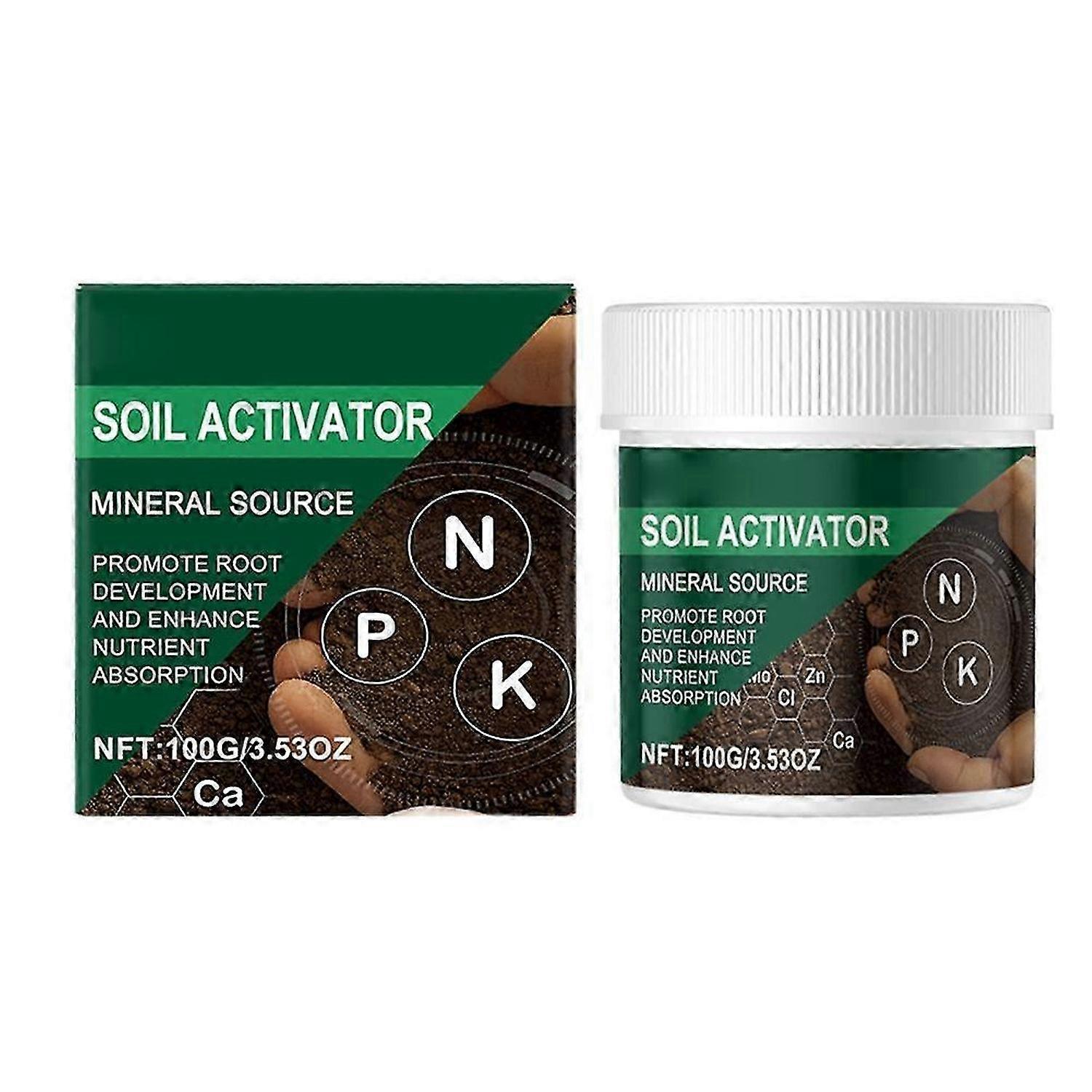 Soil Activator Plant Supplements Nutrients to Improve Soil Quality