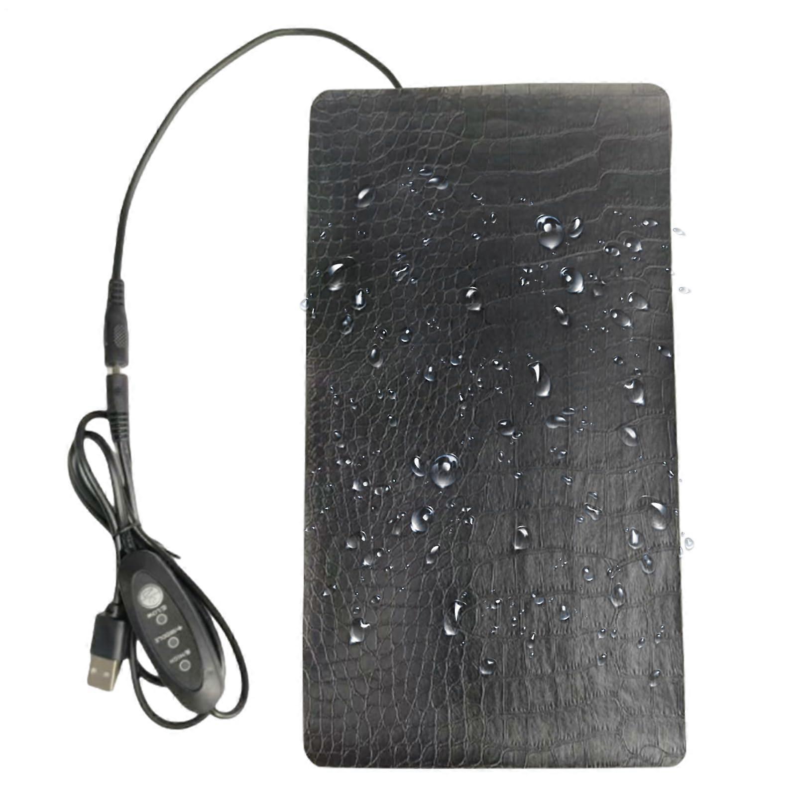 Heating Pad Reptile Tank Warmer 3Level Temperature Control Mat Terrarium Heat Source 18x33cm