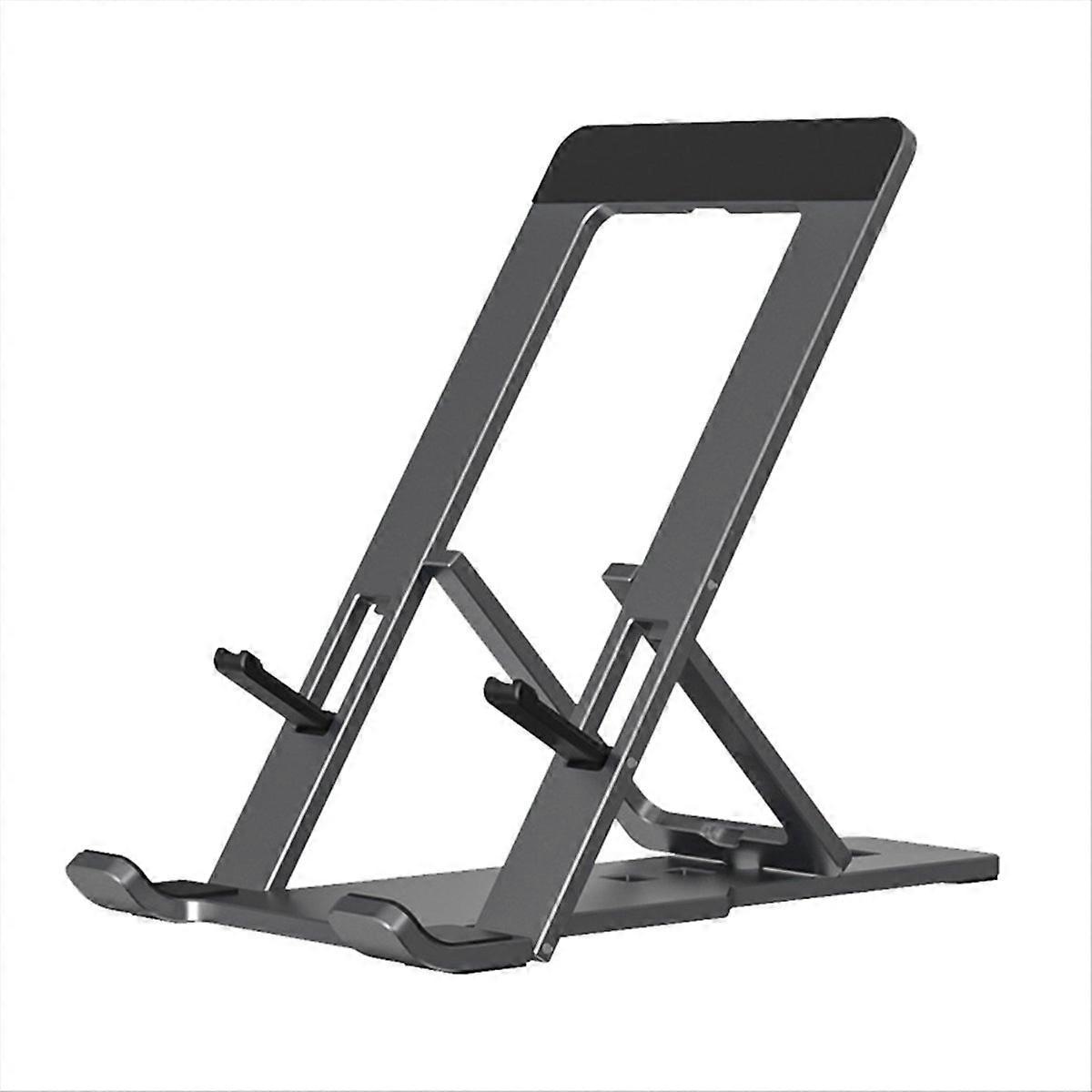 Portable Folding Stand, Suitable for All Mobile Phones Gray
