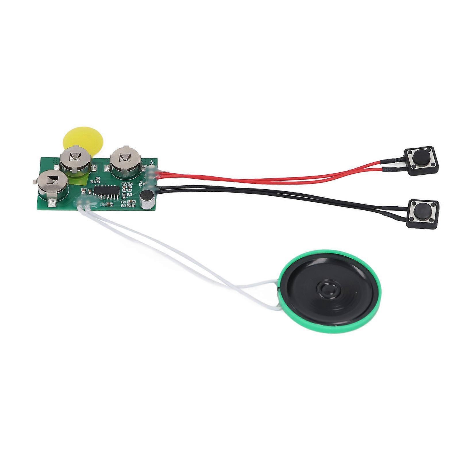 Voice Greeting Card Module 4 Min Loop Playback 40mm Speaker DIY