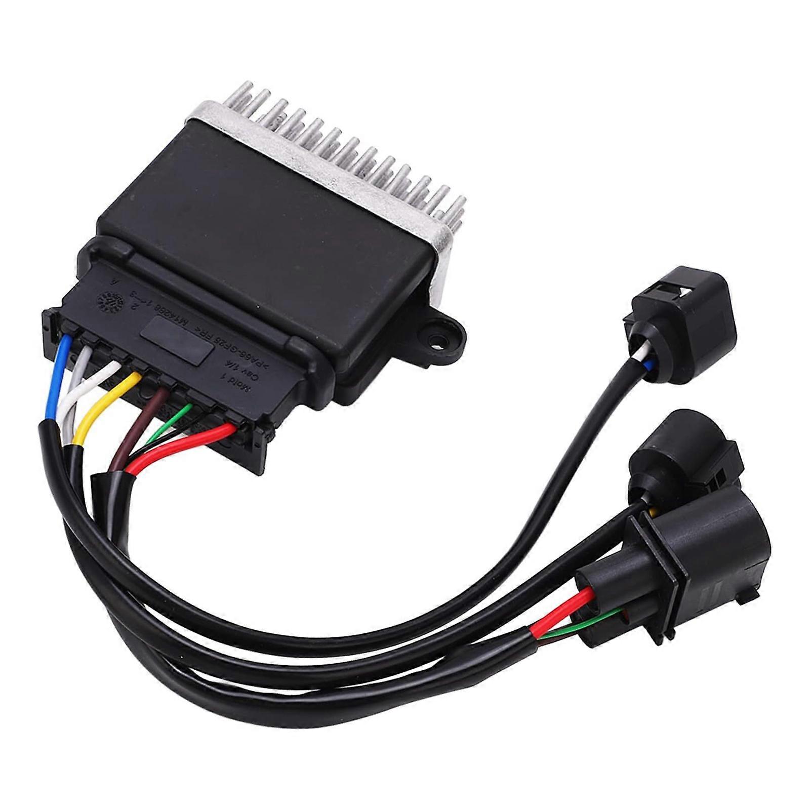 Replacement Engine Cooling Fan Control Unit Cooling Fan Control Module 8K0959501G 8K0959 501C 8K09 59501A Auto Accessory Multicolor