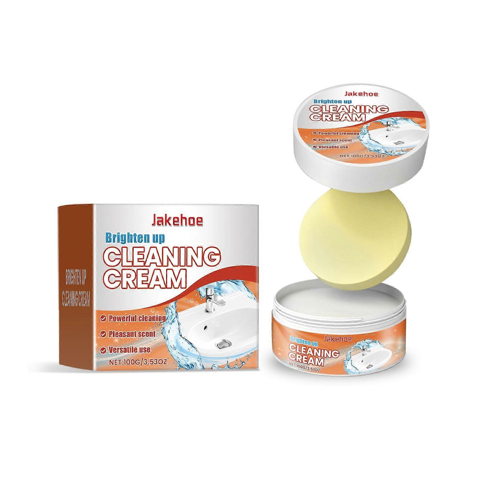 Multipurpose Cleaning Cream Contains Orange Extract