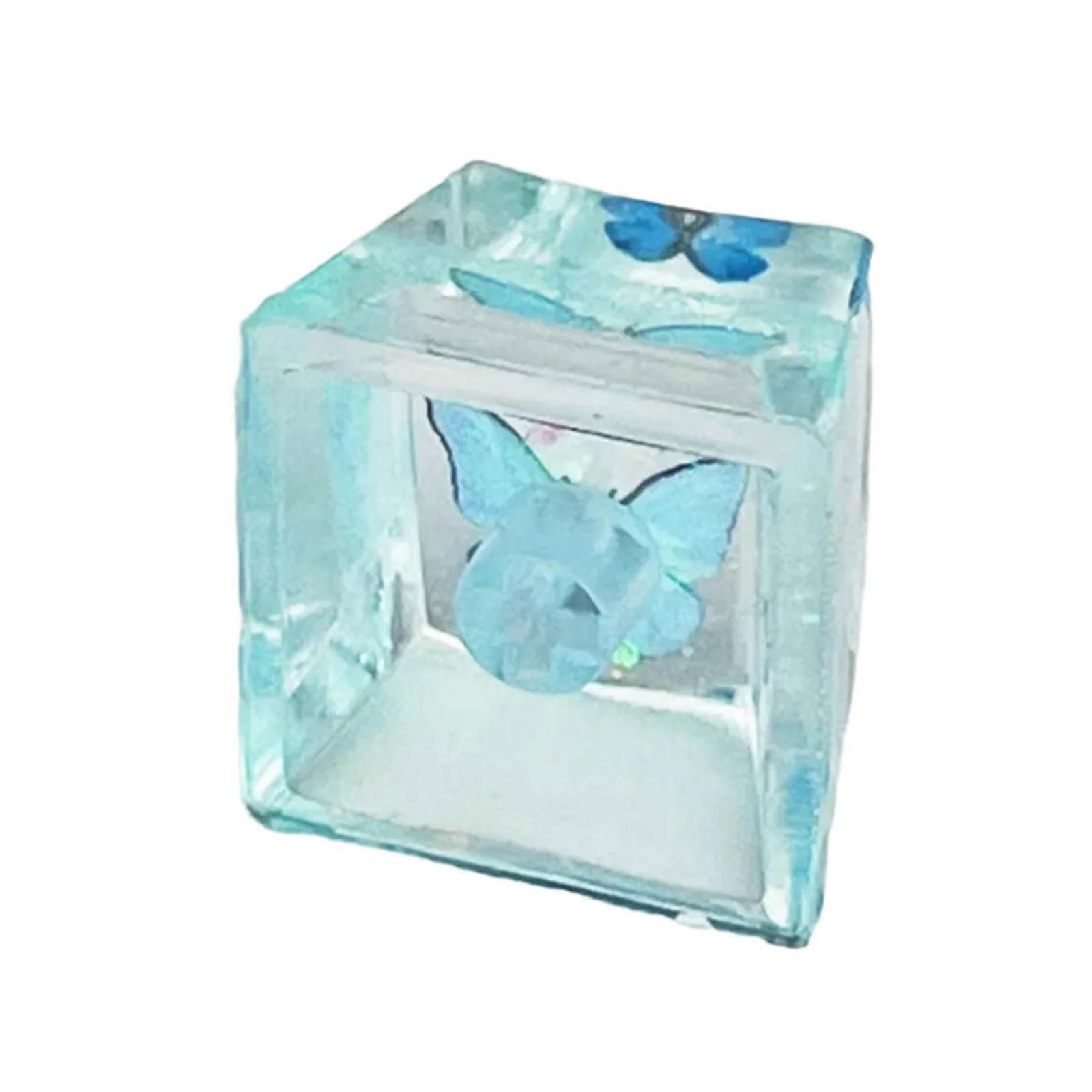 Ergonomic OEM Profile Resin Butterfly Keycap Mechanical Keyboards Accessory Multicolor