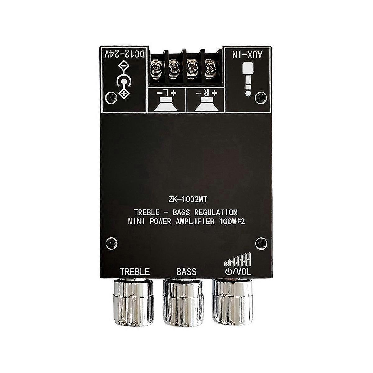 -1002mt 5.0 Bluetooth Power Amplifier Board 100w Channel Amplifier Board With Short Circuit Protect