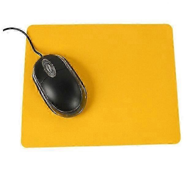 10 PCS Optical Solid Color Office Computer Anti-Slip Wrist Rests Mouse Pad