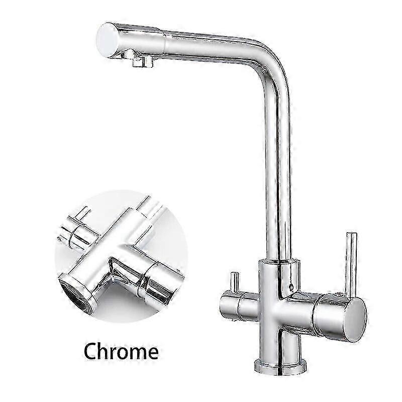 絶妙なULAフィルター付きキッチン蛇口真鍮清浄機蛇口デュアルスプレー飲料水ミキサータップノズルシンクミキサーキッチンゴールドタップ
