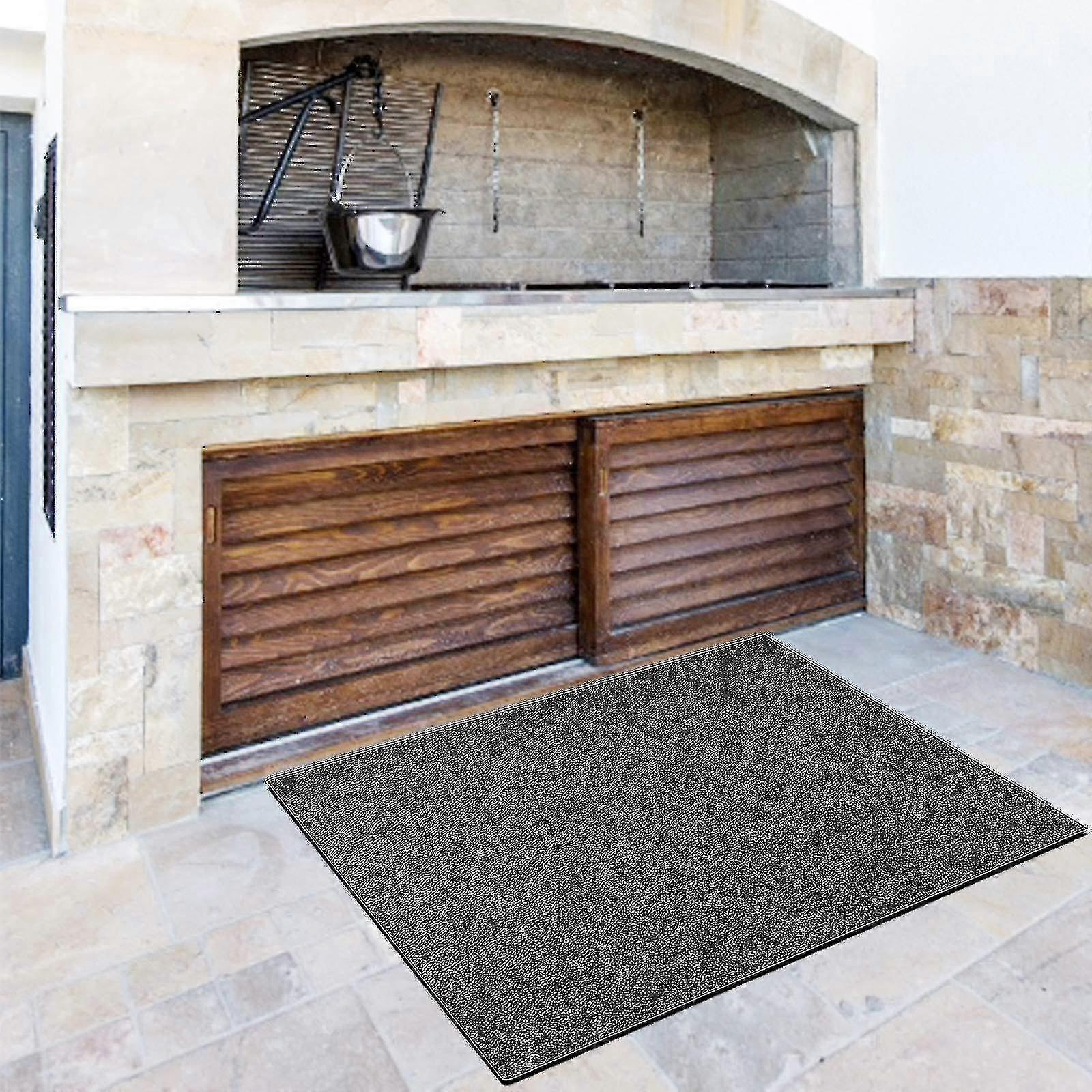 暖炉のための耐火性の暖炉の炉床の敷物の滑り止めの保護マットの難燃性のパッド、ストーブの保護ボタオ