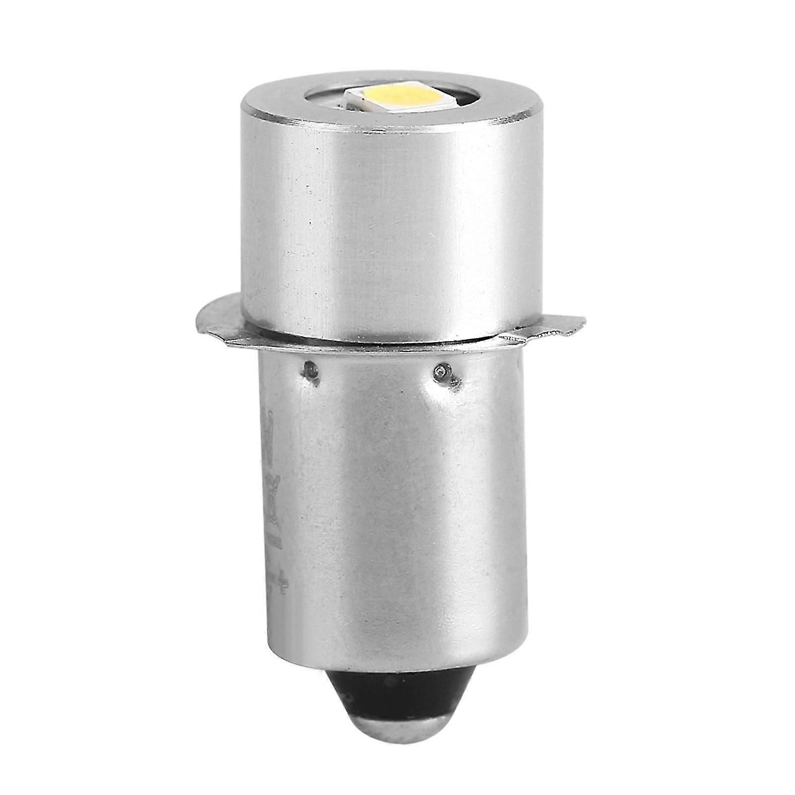 LED Flashlight Replacement Bulb 1W P13.5S Compact Design 4.5V Energy-Efficient Durable Metal Build High Brightness Easy Installation For Flashlight