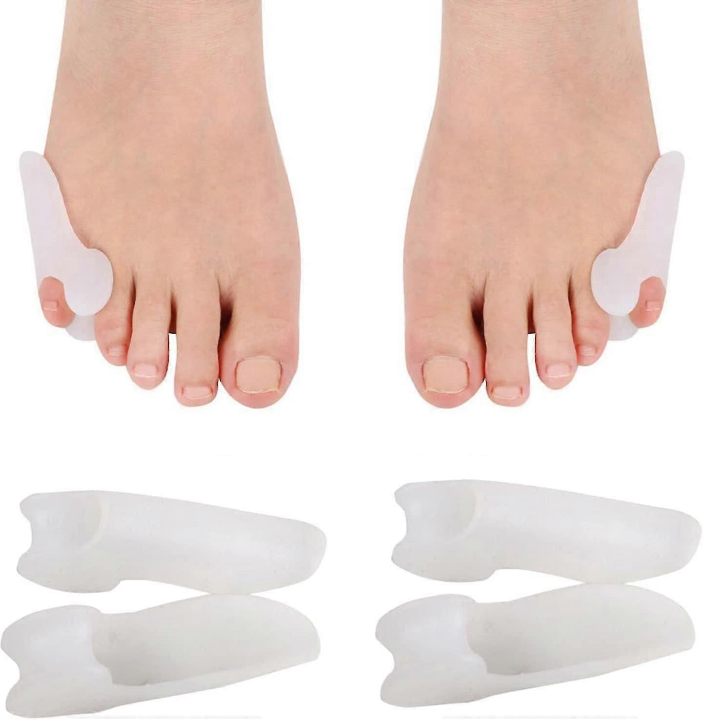 Toe Separator Protective Cushion, 4pcs Small Toe Separators, Small Toe Protectors, Small Toe Concealer Silicone Gel