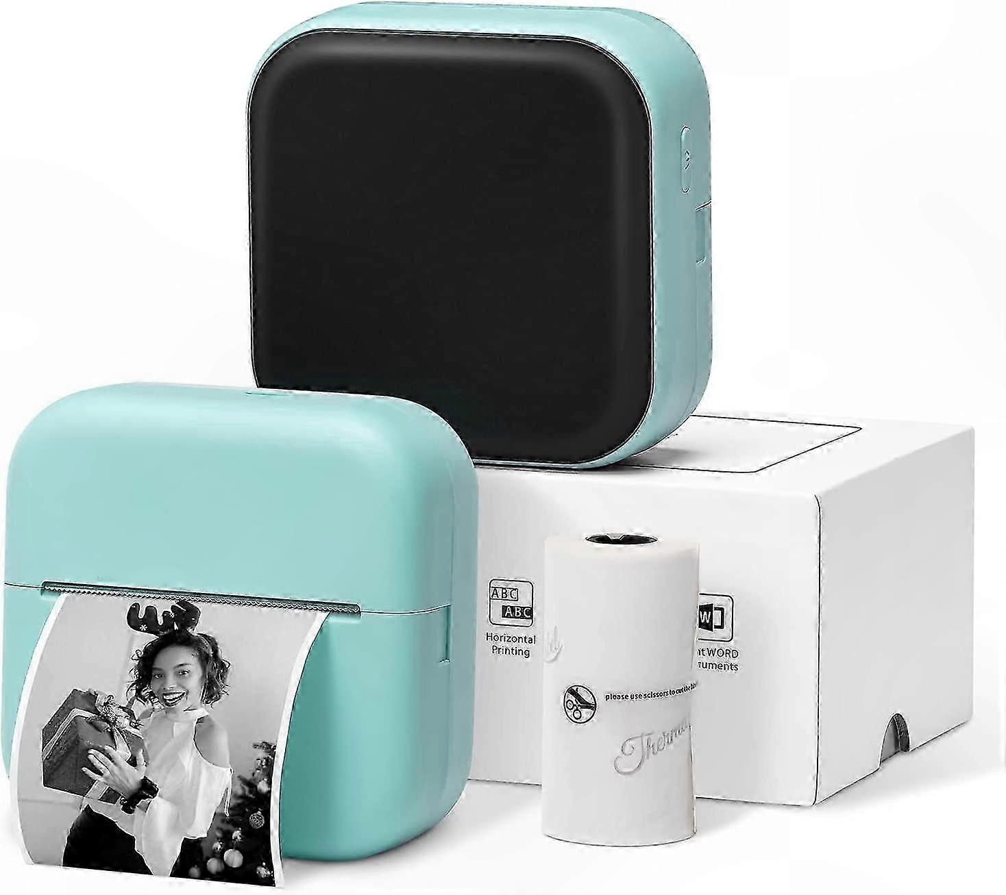 Phomemo Self-adhesive Sticker Paper for T02/M02X Portable Printer, Thermal Label Paper for DIY Photos and Notes