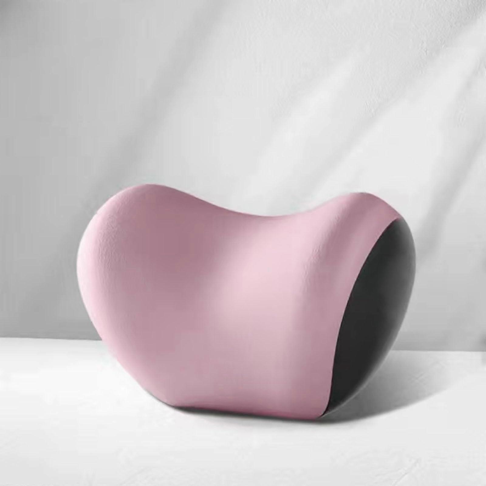 Car Neck Pillow Ergonomic Memory Foam Headrest Cervical Support Protection for Compatible Buick Encore GX Plus BPink