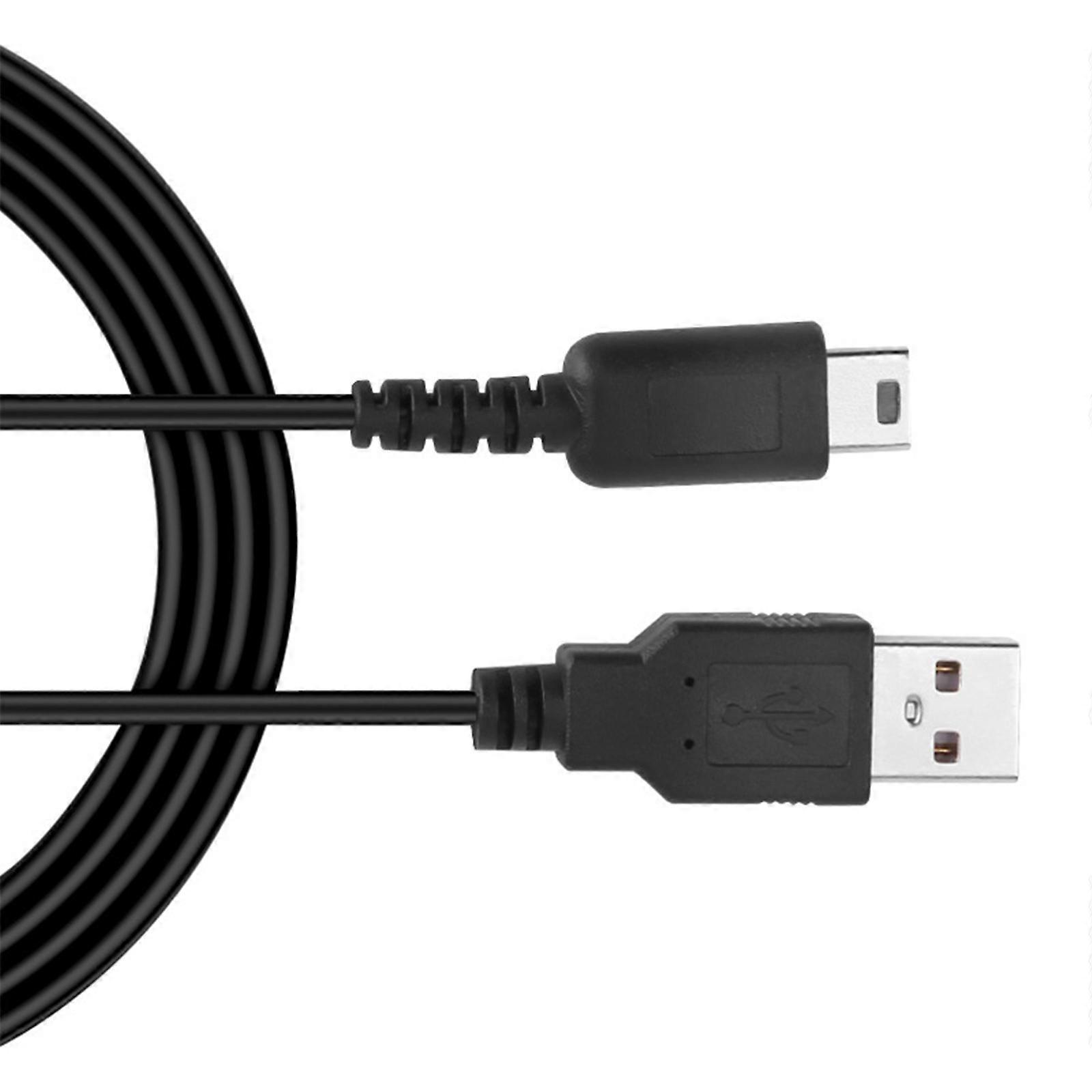 USB Data Charger Charging Power Cable Cord Wire Replacement for Handheld Console Charging Cable Power Supply Converter Accessories Multicolor