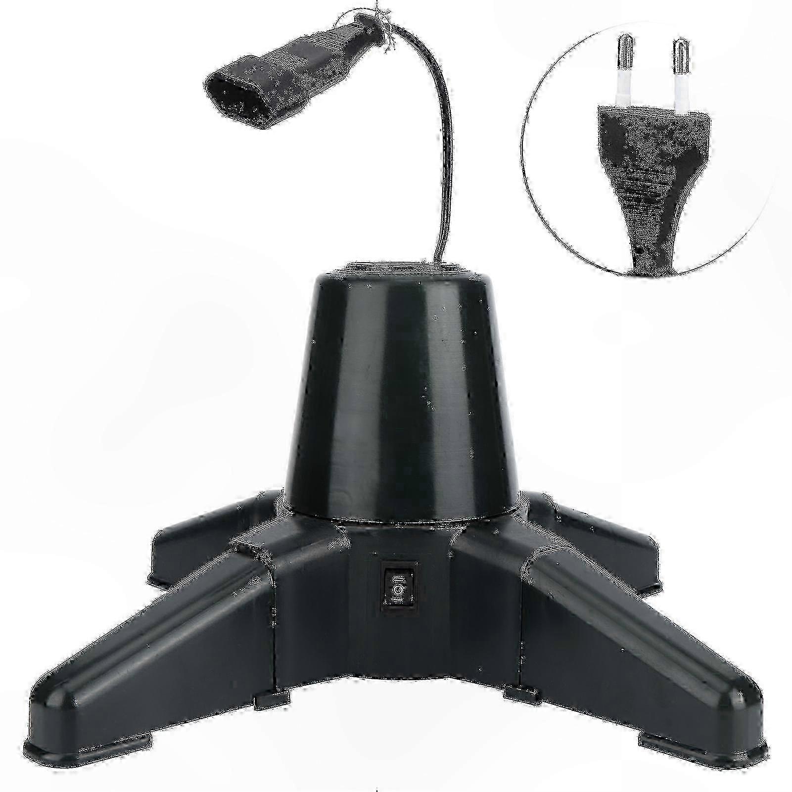 Ultimate Christmas Tree Stand - 360° Spin with 40CM Decor Base for Festive Display