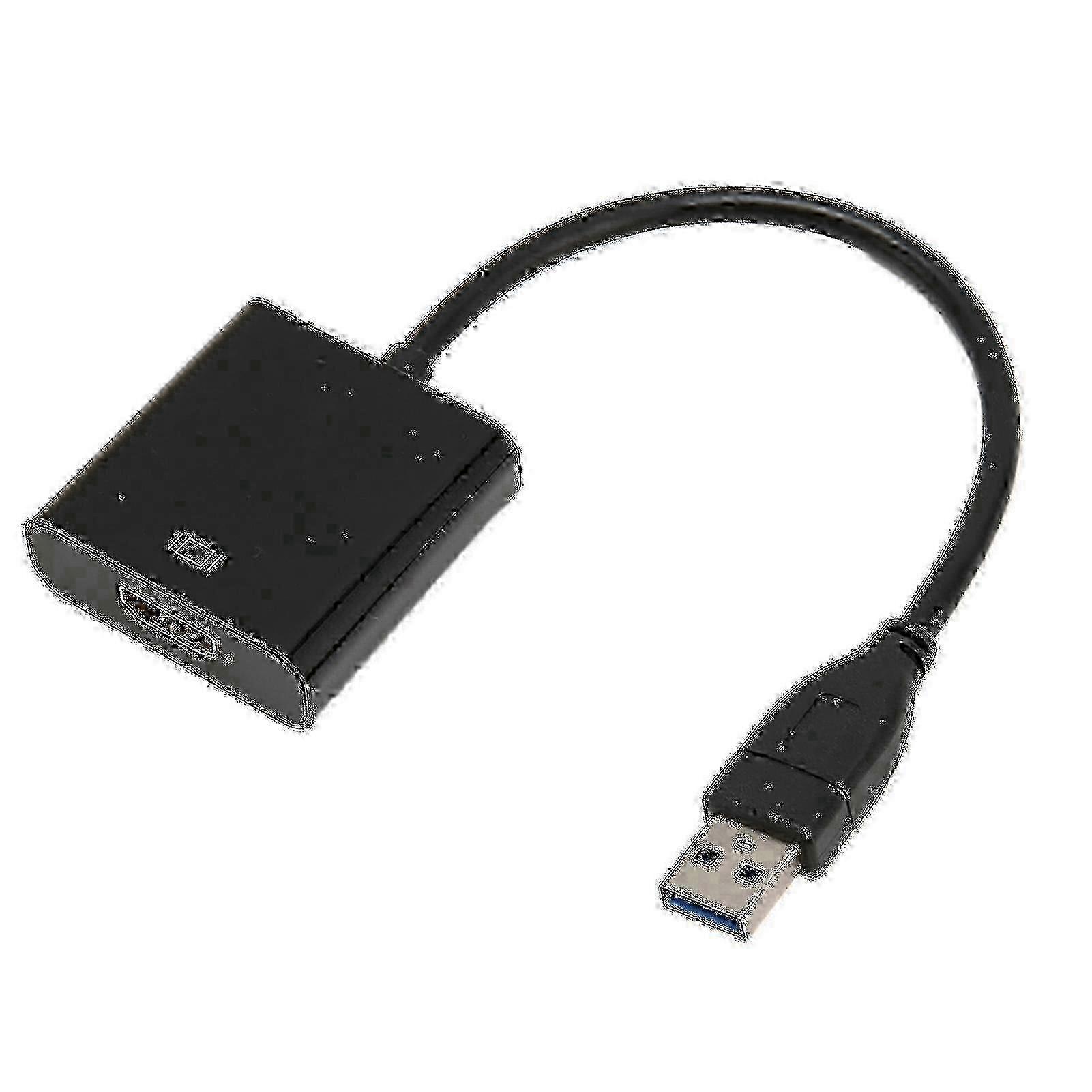 USB to HD Multimedia Interface Adapter 5 Gbps USB 3.0 to HD Multimedia Interface Sound Video Converter for Computer TV