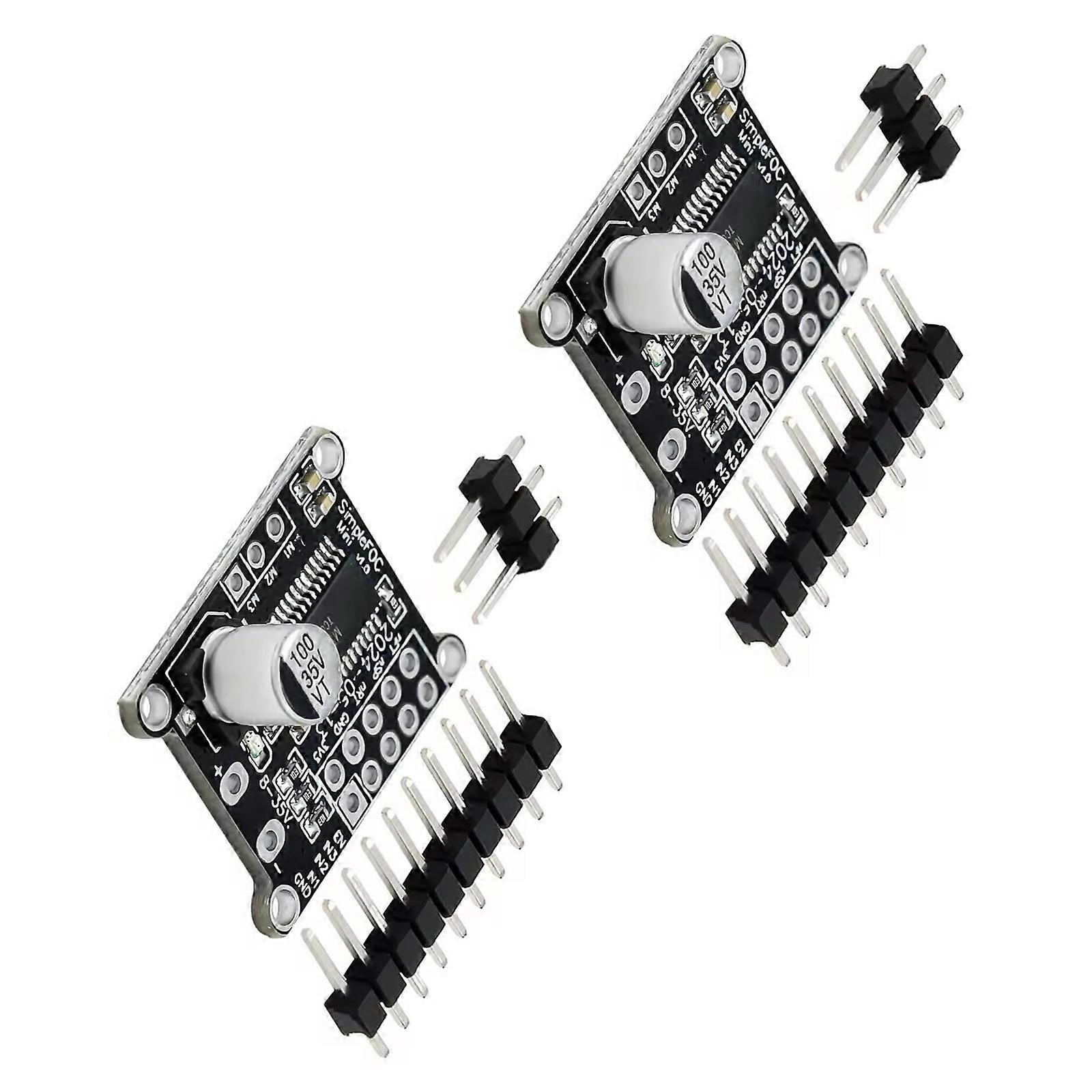 Open Source Brushless Motor Controller Driver Board Supports SPWM SVPWM Modulation Compatible for DIY Projects Multicolor