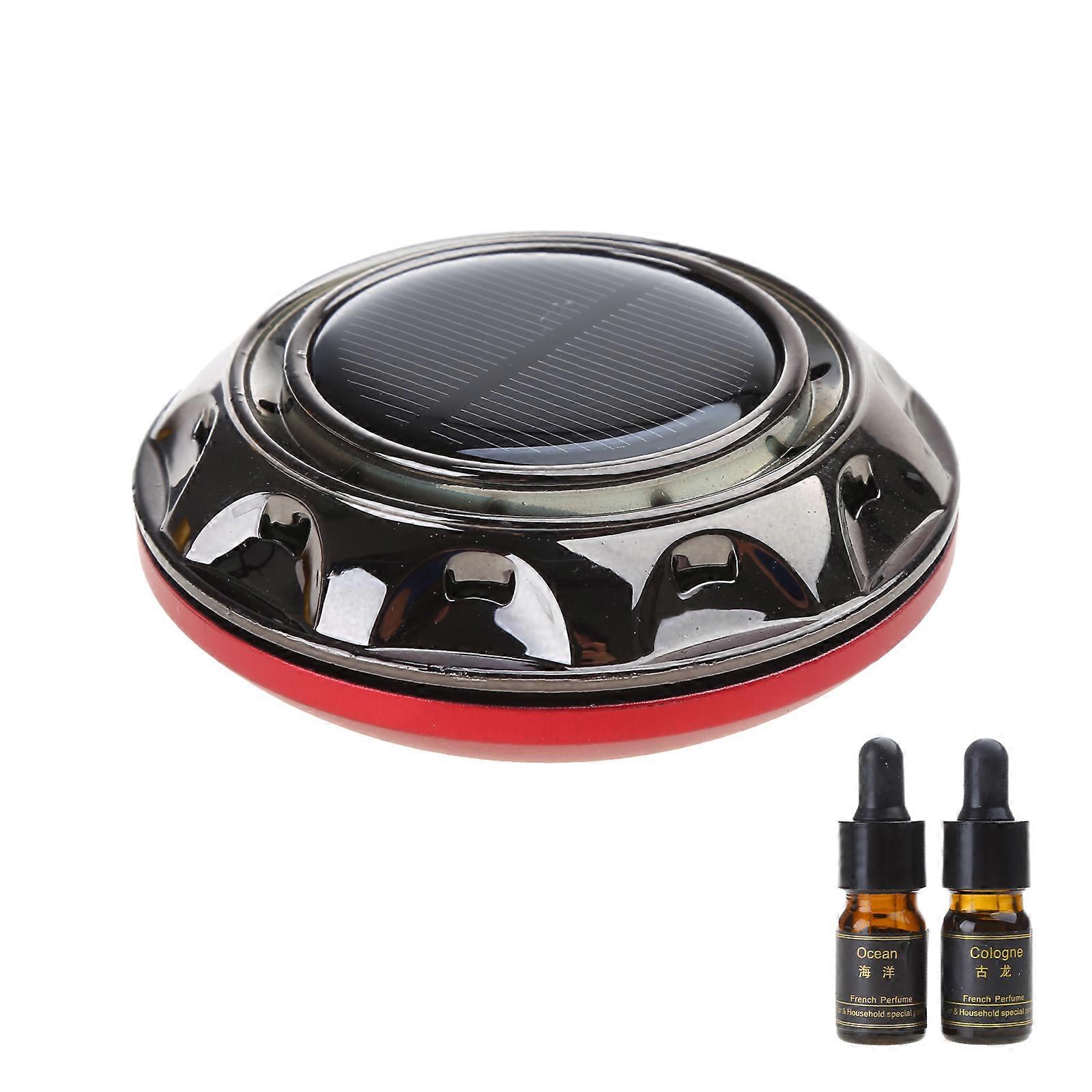 Ornament for All Car Dynamic Long-Lasting Cute Fragrance Diffuser Solar Energy Perfume Holder Rotating Ornaments Automat Multicolor