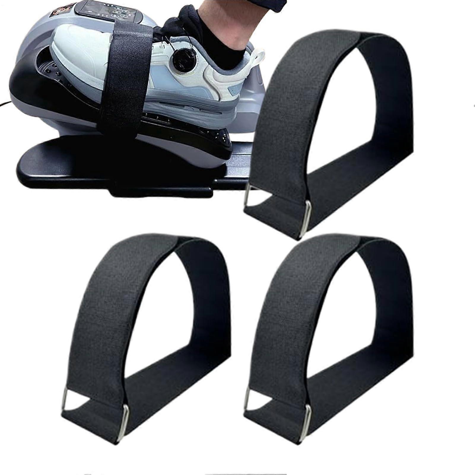 Pedal Straps For Leg Exerciser, Adjustable Fit, Compatible With Exercise Machine, Cycling, Home Gym