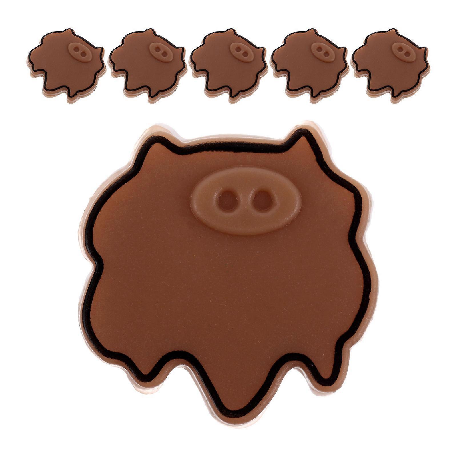 Light Blocking Stickers Silicone for LED Light Dimming 6Pcs Adhesive Decals