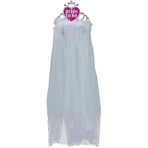 Fiestas Guirca Heart Bride Tiara And Veil