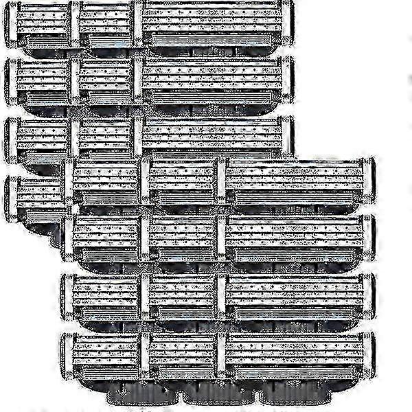 Mach 3 Razor Blade Refills 24pcs, Razor Blades for Men
