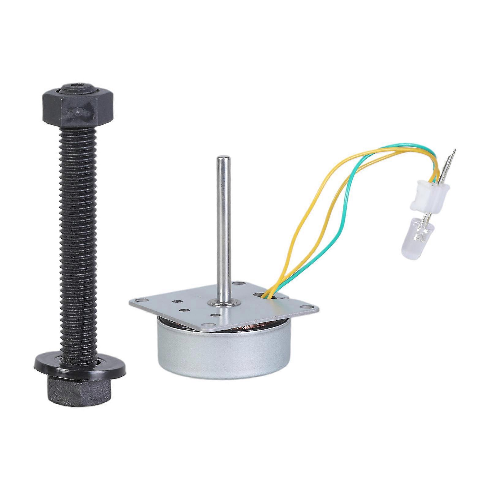 Small Generator Three-phase Brushless Generator Wind Turbines Generator Hand Cranked Generator Model Teaching Aid Multicolor