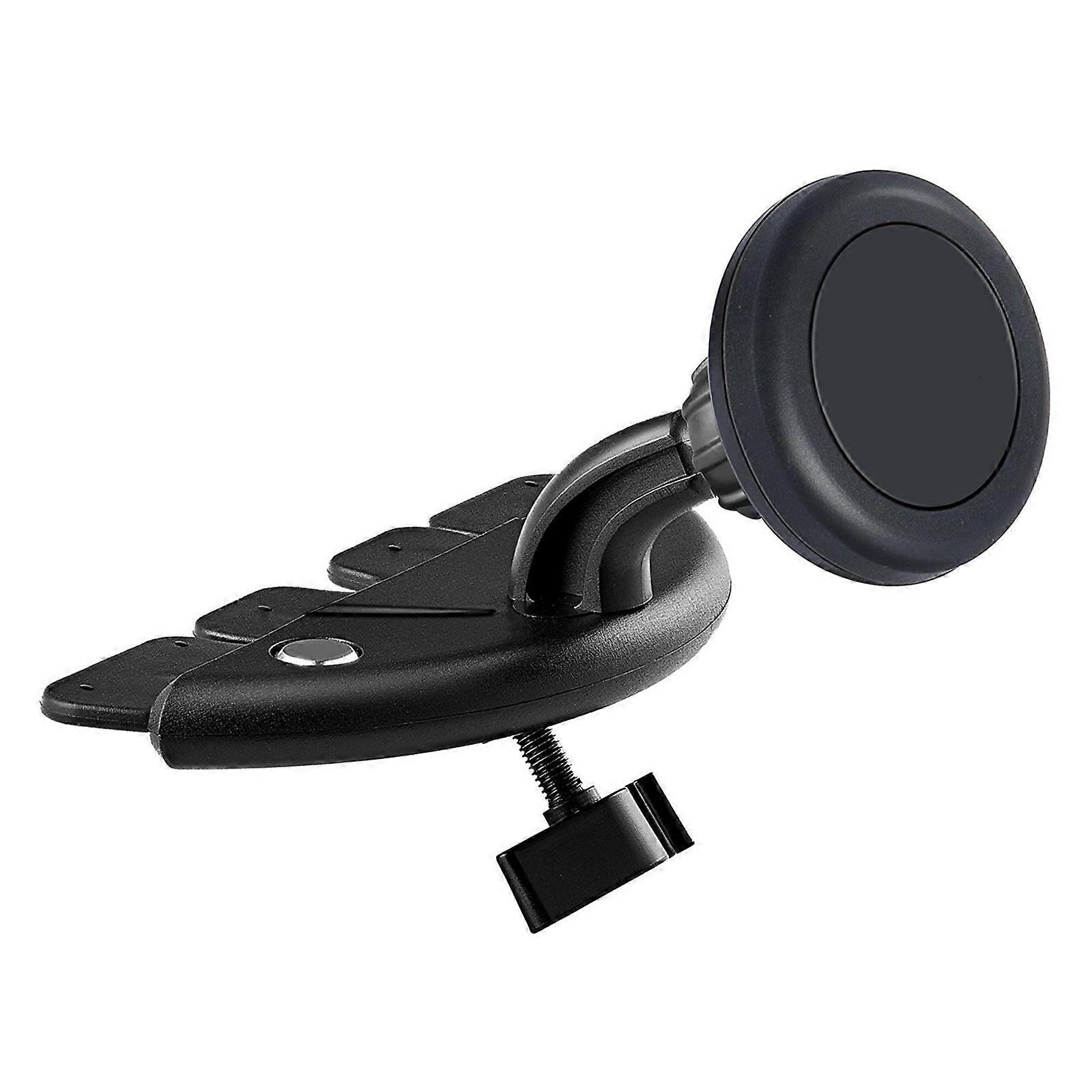 Secure Phone Holder for CDs Slot Magnetic Force Keep Device Stable During Travel Ideal Navigation Multicolor