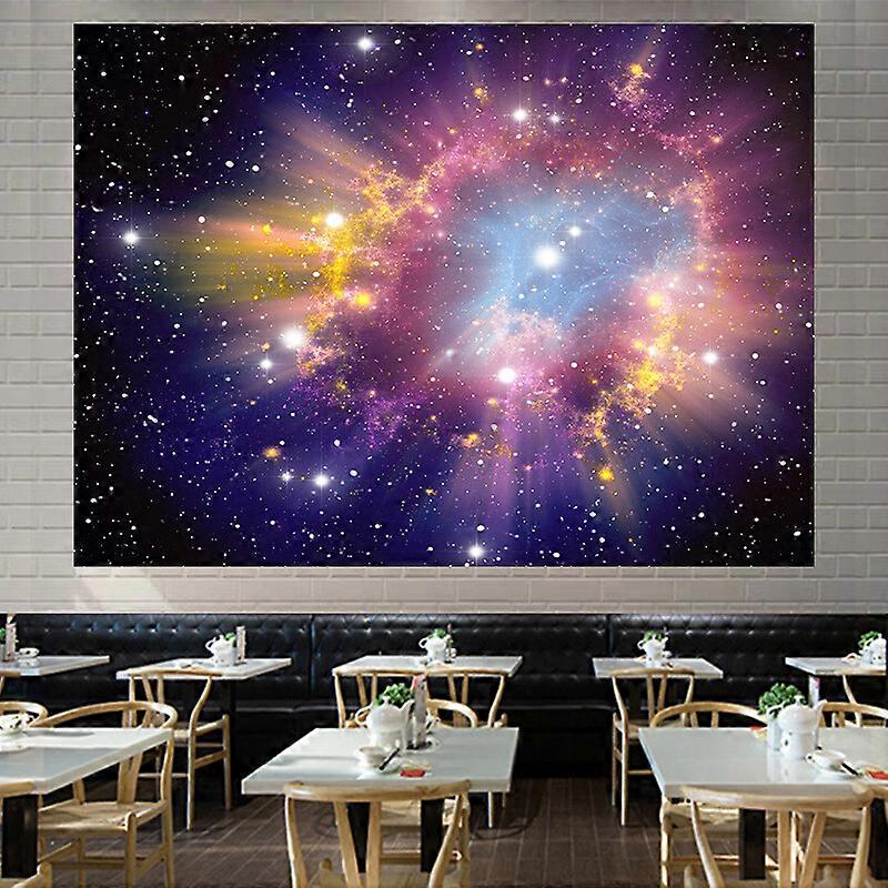 Large 3D Galaxy Moon Wall Hanging Tapestry Throw Blanket Backdrop Bedspread Home