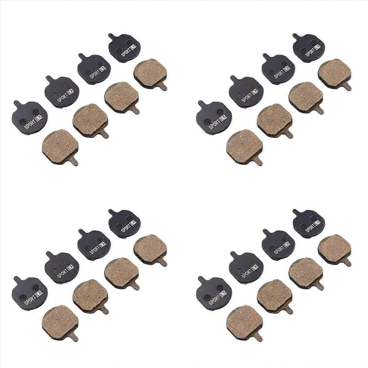 16 Pairs, Bicycle Disc Brake Pads for MX2 MX3 MX4 SOLE, GX-C, JAK-5 Caliper, Sport EX Class,Resin