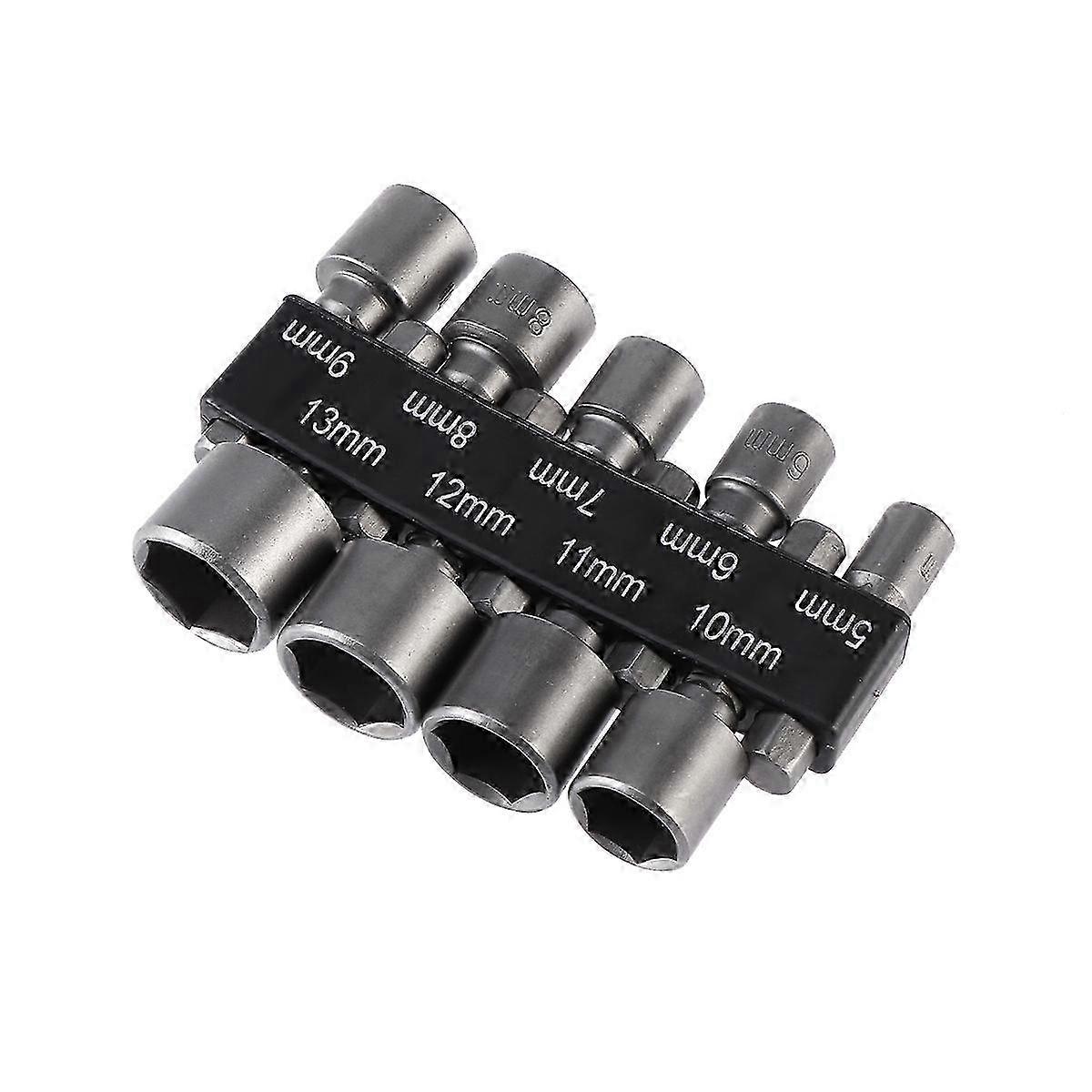 9 Pcs Screwdriver Electric Ratcheting Socket Screw Bit Set Impact Driver Socket Hex Electric Screwdriver Socket Wrench Socket