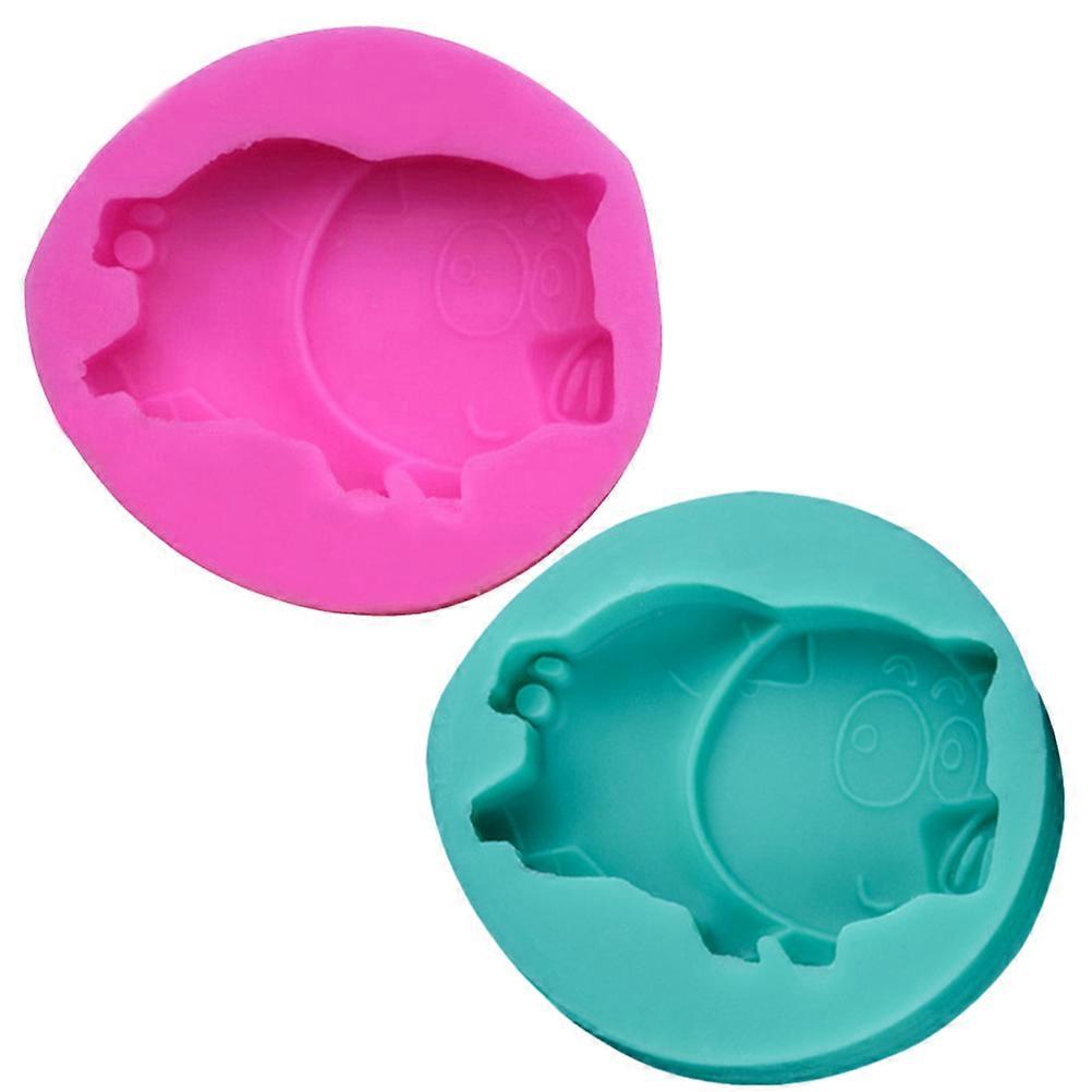 Cake Decorating Tools Silicone Cartoon Shape Mold for Kitchen Use Random Color