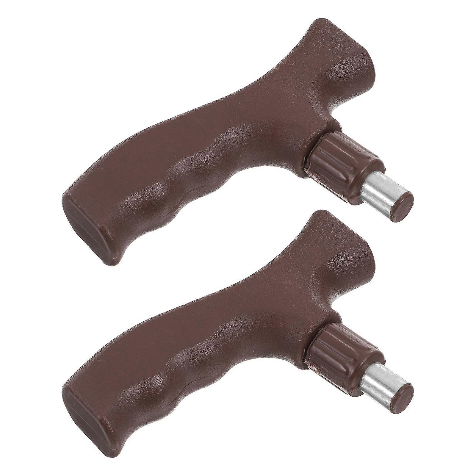 Walking Aid Replacement Cane Handle Cane Handles Anti-Skid 2Pcs