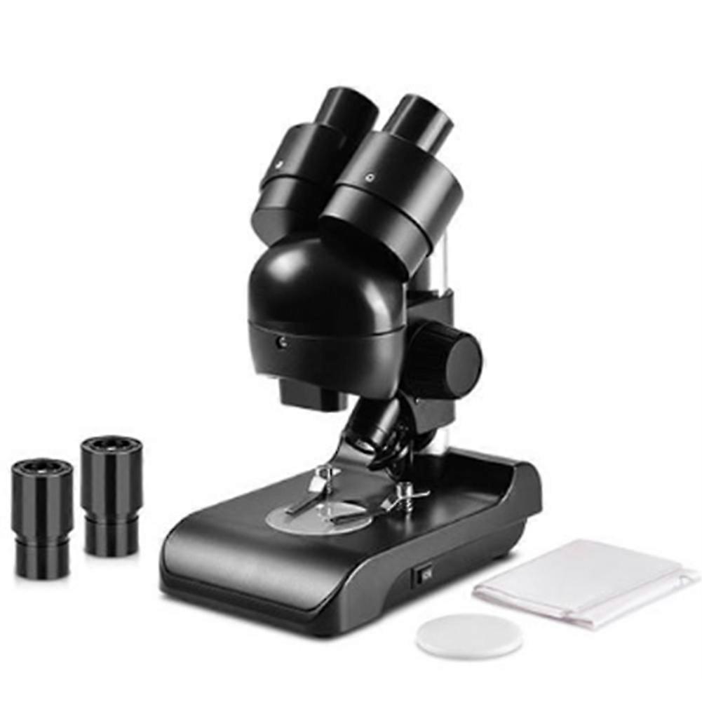 ES1057 Binocular Microscope Kit 30x Magnification Biological Microscope Scientific Experiment Anatomy