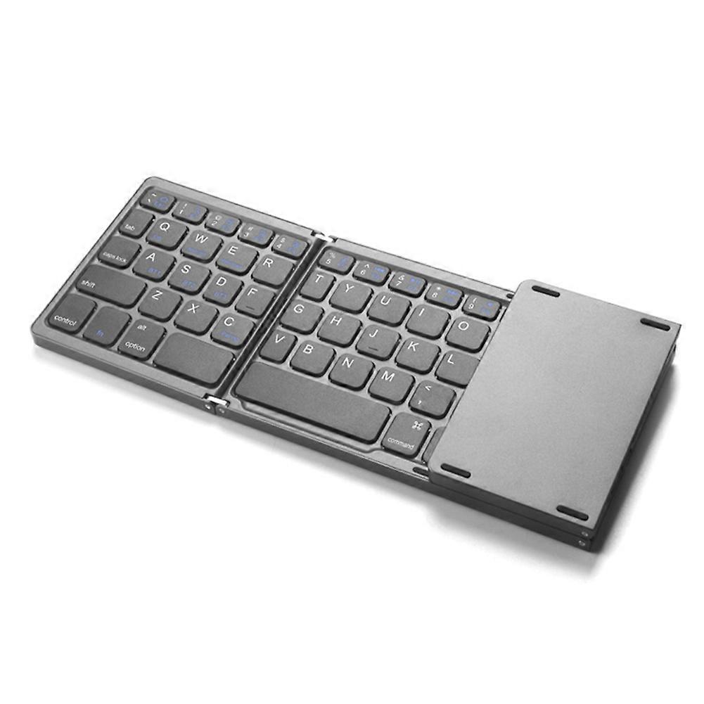 Foldable Wireless Bluetooth Keyboard Rechargeable Folding Keyboard for Mobile Tablet Notebook Office Mini Keyboard