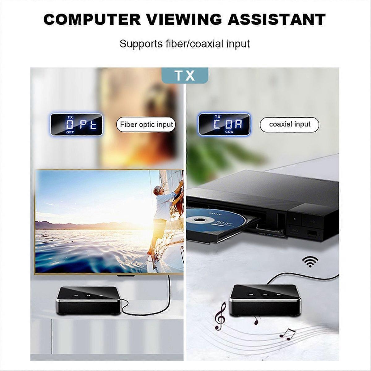 Bluetooth Receiver 5.3 HD 3.5mm Jack Aux Wireless Adapter