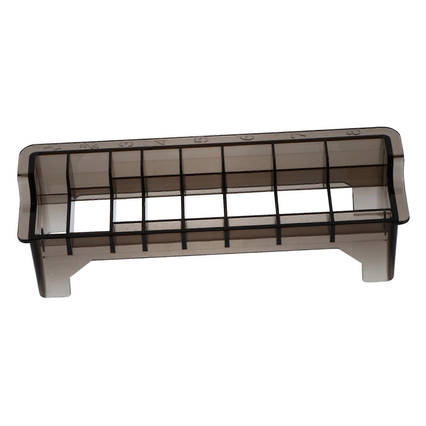 Hair Clipper Comb Organizer with 8 Slots, Clipper Guard Storage Box for Barbers and Home Use