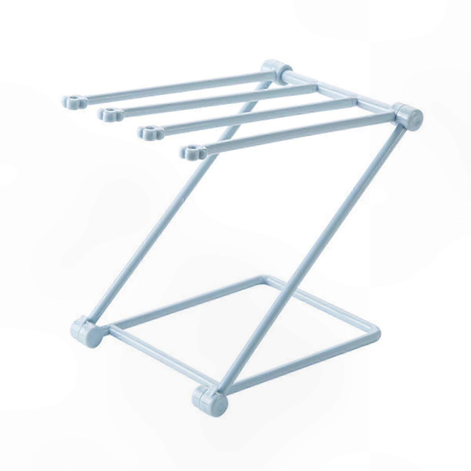 Collapsible Clothes Drying Rack, Foldable Laundry Organizer for Small Spaces