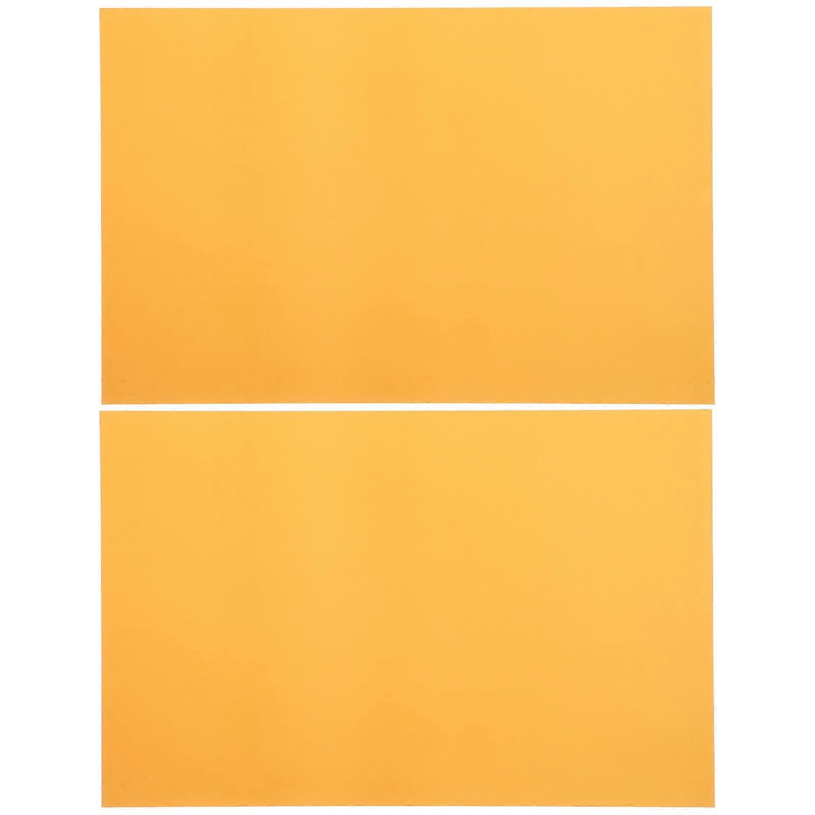 DIY Craft Aluminum Sheets 30X21cm Golden Rectangular Form 2Pcs