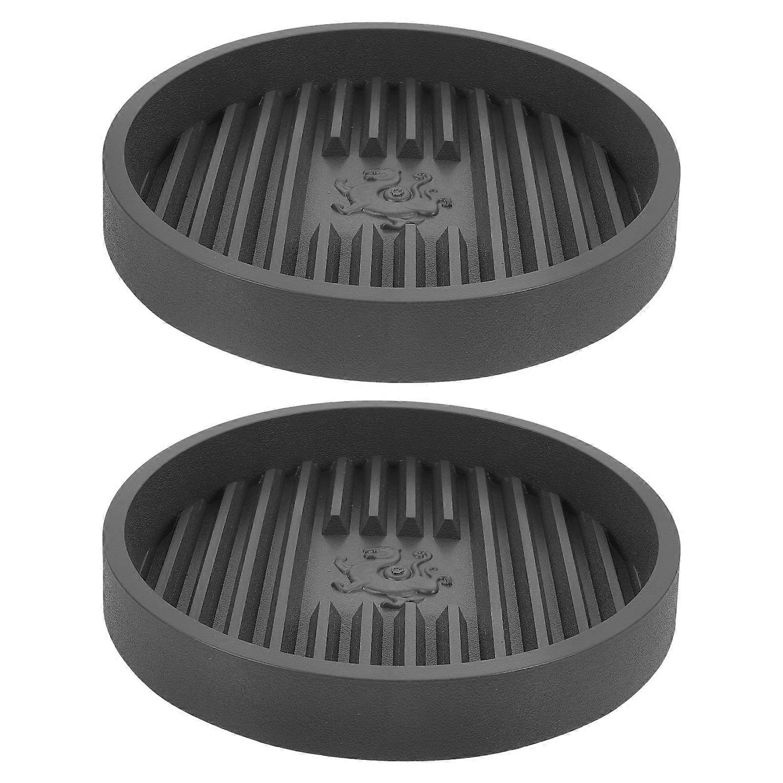 Toilet Plunger Drying Mat for Effective Drip Collection Grey