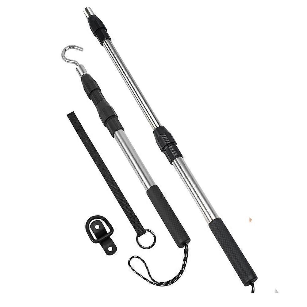 Attic Pull Down Hook, Extendable Attic Pull Rod, Attic Ladder Pull Down System Kit Contains One 40-Inch Telescopic Pole
