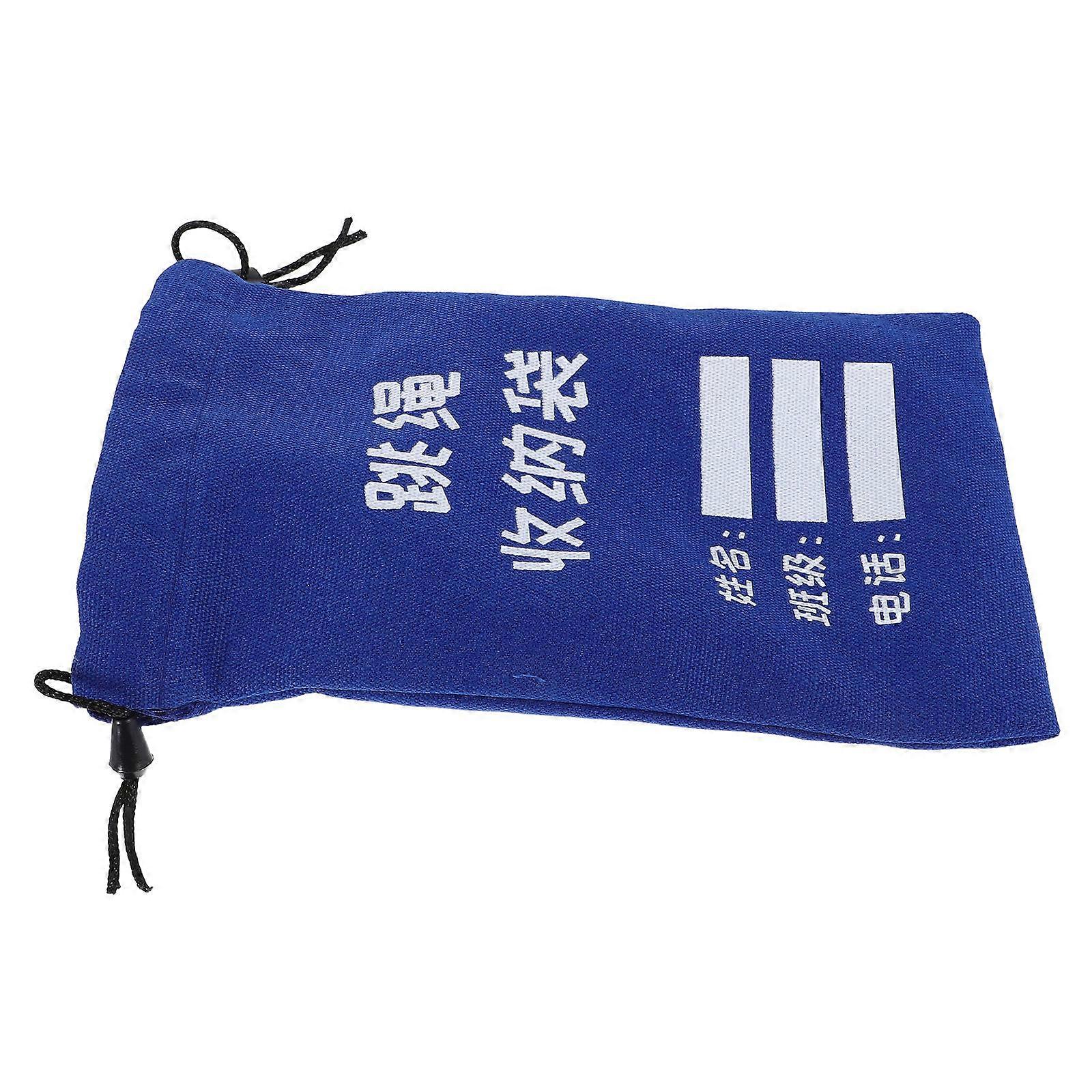 Jump Rope Storage Bag Portable Canvas Organizer for Students