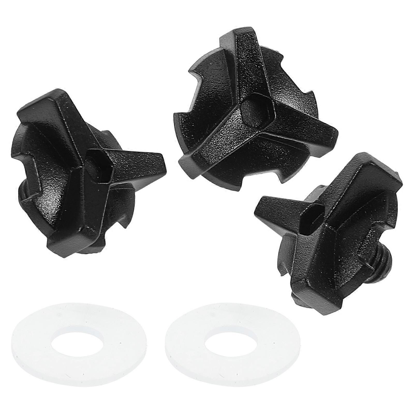 3pcs Motorcycle Screws Visor Screws and Washers Set Universal Replacement