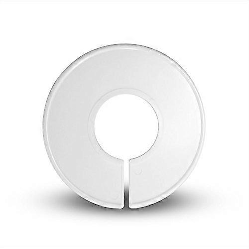 Blank White Clothing Rack Size Dividers 50 Pack  Round Writable for Quick Size Identification