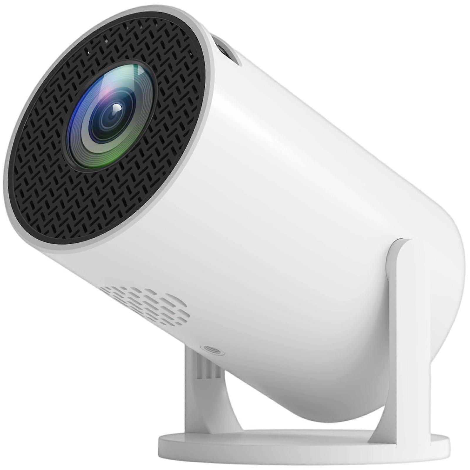 1080p Full HD Projector with Four Corner Keystone Correction and Wired Screen Mirroring for Home and Office