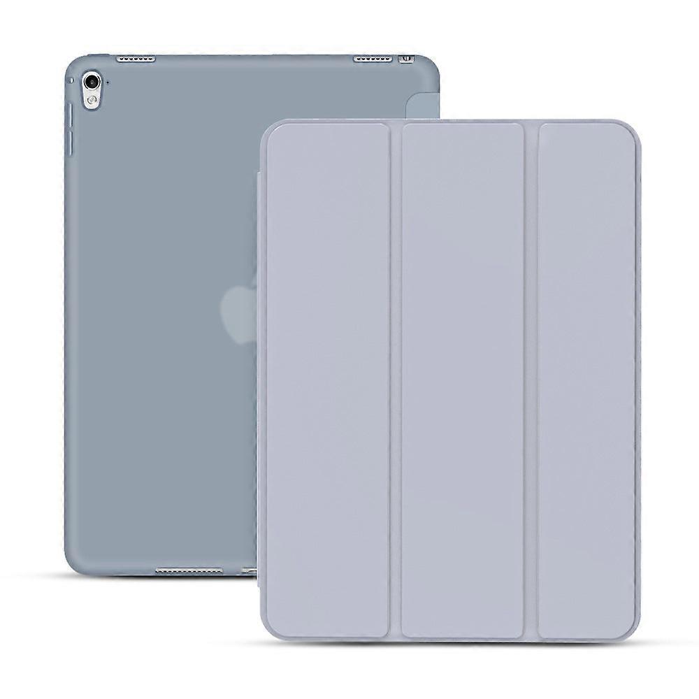 Stylish Case For Ipad 234 Lavender Gray Silicone Soft Leather
