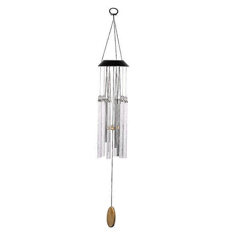 Outdoor Solar Colorful Gradient Rotating Wind Chime Garden Decorative Light
